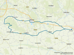 130 km Fahrrad-Tour